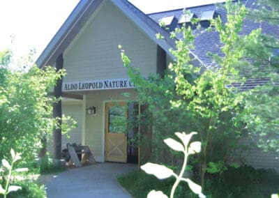 Entryway of Aldo Leopold Nature Center