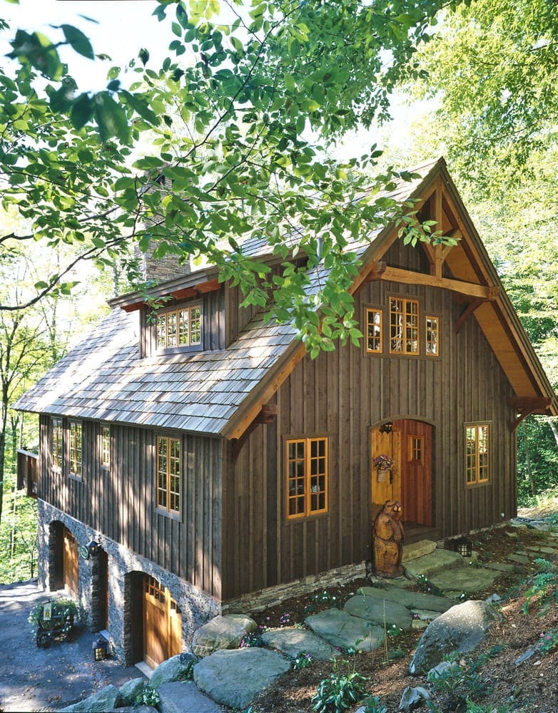 The Plymouth Carriage House Board and Batten Siding