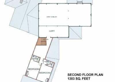 The Six Mile (6078)-Second Floor Plan
