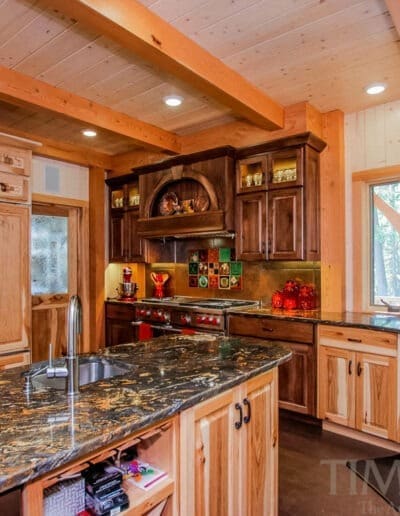 Hancock, MD (T00695) kitchen with mismatched cabinets