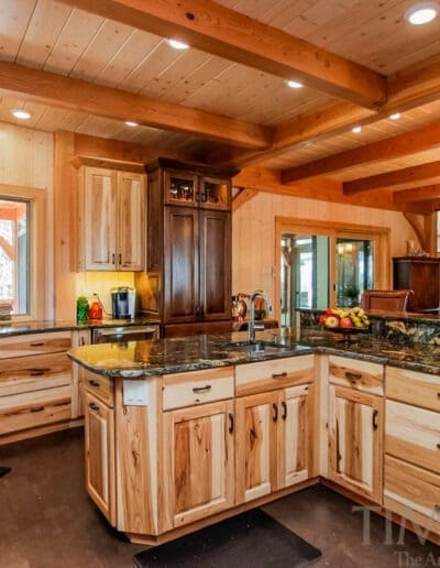 Hancock, MD (T00695) kitchen with plenty of cabinets and counter space