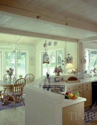 Lake Shore, NH (4226) kitchen looking onto dining room