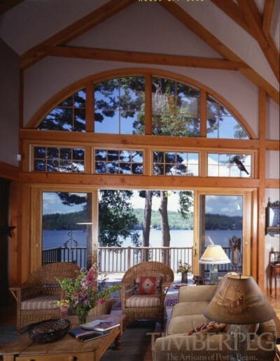 Sunapee, NH (4747) window wall looking out over lake