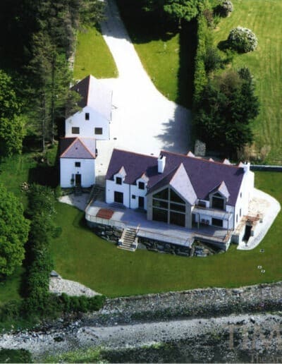 Fahan, Ireland (6021) aerial view