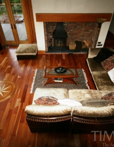 Fahan, Ireland (6021) great room with door out to deck