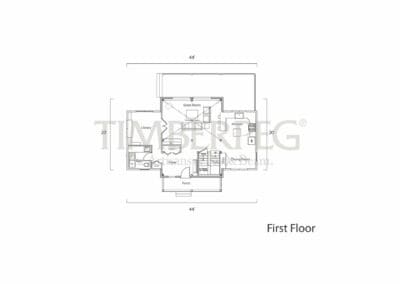 Stewartstown, PA (T00806) first floor plan