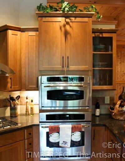 Normandy Glenn, NC (5787) kitchen featuring tile backsplash