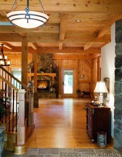 Normandy Glenn, NC (5787) view from foyer into great room