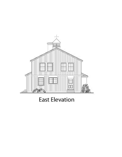 Canaan 2700 east elevation