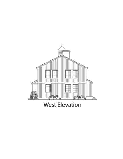 Canaan 2700 west elevation