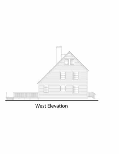 Essex 2400 rendering of west elevation