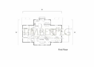 Whistler 3800 first floor plan
