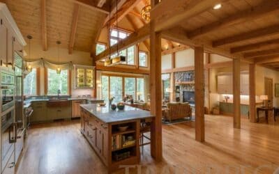 Kitchen Layout Ideas for Post and Beam Homes