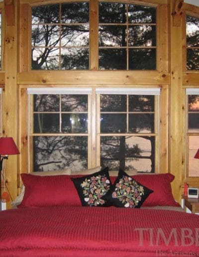 Sassafras River (5166) bedroom view of waterfront through large window