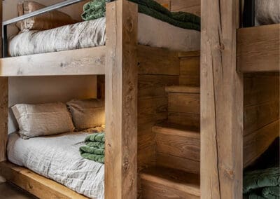 Tecumseh Ski Cabin bunkbeds