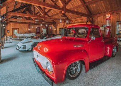 Lake Winnipesaukee Luxury Garage